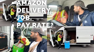 A day in the life with AMAZON DELIVERY DRIVER . Best job in UK . How to do deliveries  FULL VLOG