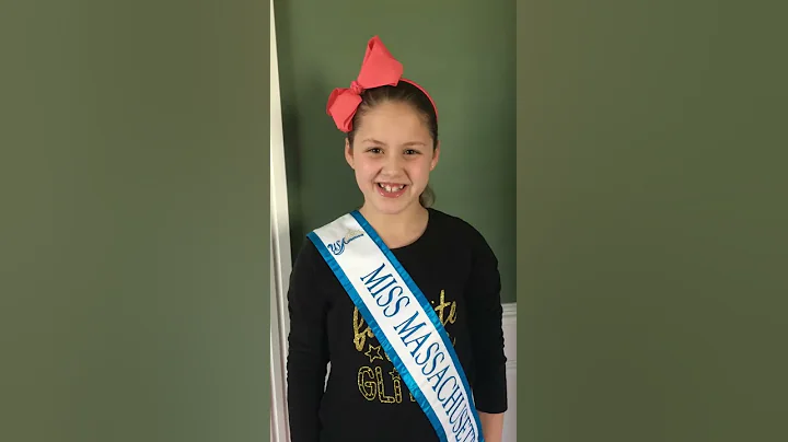 USA Ambassador Miss Massachusetts Jr Pre Teen Rebe...