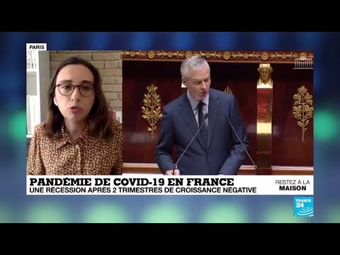 Coronavirus: La France entre officiellement en récession Coronavirus: La France entre officiellement en récession