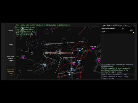 Infinite Flight ATC: London Heathrow Approach and Departure (Expert Server)