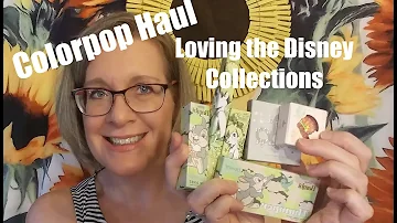 Colorpop Haul: Check out the Disney Collaborations!