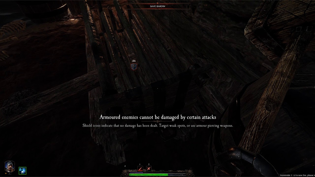 Warhammer Vermintide 2 Tutorial Section - Stuck