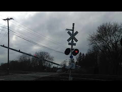bnsf 5729 Live CSX Auto Rack Train
