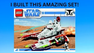 Reviewing LEGO Star Wars 7679 Republic Fighter Tank Replica