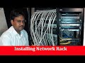 Installing Network Rack | Patch Panel | Switch | Fiber Cable | by Tech Guru Manjit