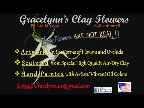 Gracelynn's Clay Flowers - Fine Arts Showcase