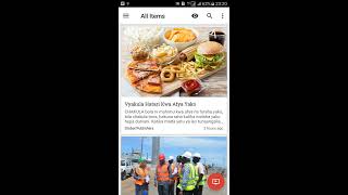 Kurasa Tanzania - RSS Feed Reader | [Android App] | News, Entertainment, Music, Sports... screenshot 2