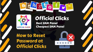 How to Reset Password at Official Clicks? | Official Clicks | OC | Best & Cheapest SMM Panel in 2024