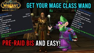 Mage Wand Quest Guide | Get Your Pre-Raid Bis Wand | Season of Discovery | KallTorak Living Flame NA