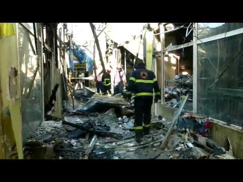 ელიავას ბაზრობაზე გაჩენილი ხანძარი ლიკვიდირებულია