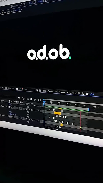 O.D.OB Logo Animation | Modern & Bold Logo Motion Design