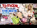 TJMAXX, MARSHALLS, ROSS & FIVE BELOW NO BUDGET SHOPPING SPREE!