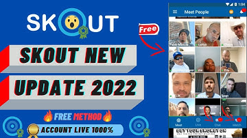 How to create skout account || Skout new update 2022 || Account Live 1000% update method