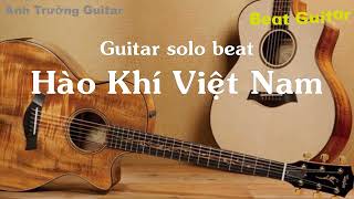 Video thumbnail of "Karaoke Tone Nữ Hào Khí Việt Nam - Phan Đinh Tùng Guitar Solo Beat Acoustic | Anh Trường Guitar"