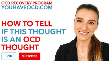 How To Tell If This Is An OCD Thought  - PUREO HOCD ROCD POCD HARM FALSE MEMORY OCD
