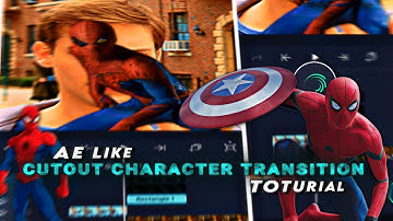 AE LIKE CHARACTER CUTOUT TRANSITION + RIPPLE EFFECT TUTORIAL ON ALIGHT MOTION (+PRESET) 
