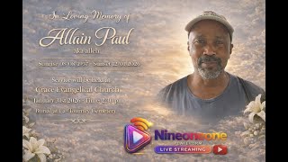 FUNERAL SERVICE  OF  ALLAIN "ALLEH" PAUL