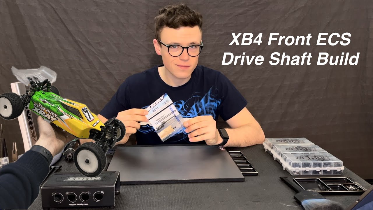 XRAY XB4 Front ECS Drive Shaft Build by Max Götzl