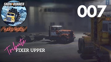 SnowRunner Hard Mode: Ep 007 - Fixer Upper (KnullModem Revisited)