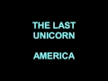 THE LAST UNICORN - 1982 AMERICA - SOUNDTRACK