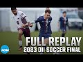 Franklin pierce vs csu pueblo 2023 ncaa dii mens soccer championship  full replay