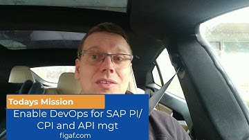 Release of DevOps for SAP PI PO CPI and API mgt