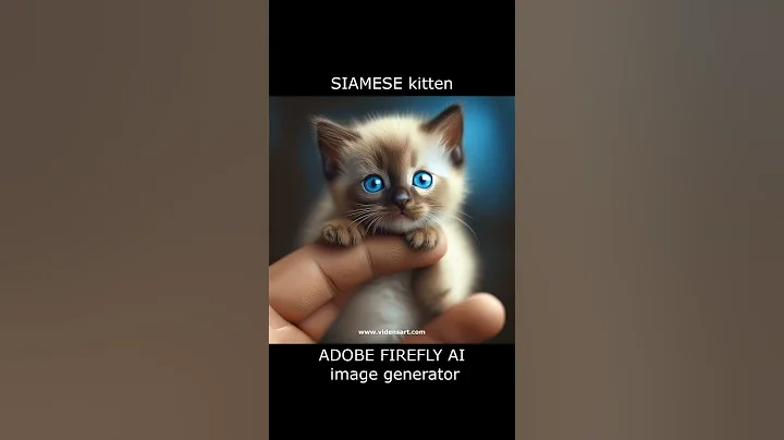 Watch the video about Siamese kitten Same prompts for AI image generator #freepik #Adobe #Leonardoai #kittl #siamesecats