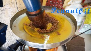 Natural  Peanut Oil Extraction || Traditional Method by Circus Thuppaki 829 views 5 months ago 5 minutes, 31 seconds