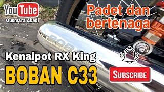 Modif Tipis-tipis | Ngetes Kenalpot RX King Boban C33