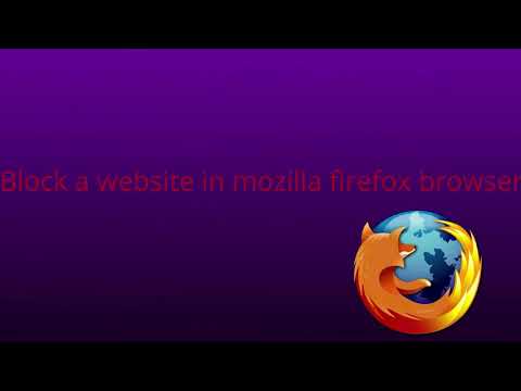 การเชื่อมต่อปลอดภัยล้มเหลว firefox  2022  How to Block a Website in Mozilla Firefox Browser | Chrome