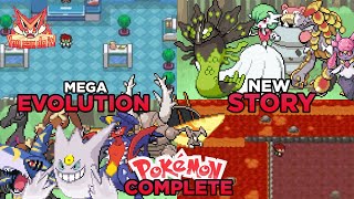 COMPLETED Pokemon GBA Rom with Mega Evolution, New Story, New Region, Easy & Hard Version!