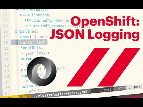 Gestructureerde JSON Logging op OpenShift | HCS Company