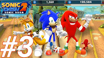 Sonic Dash 2: Sonic Boom #3 KNUCKLES Gameplay (iOS, Android)