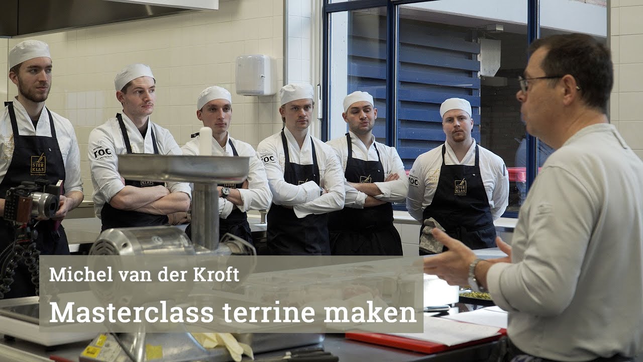 Masterclass terrine maken door Michel van der Kroft
