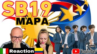 🇵🇭 SB19 'MAPA' | LYRIC VIDEO UFFICIALE [ITALIANO🇮🇹 REAZIONE E COLOMBIANO 🇨🇴] Subtitles