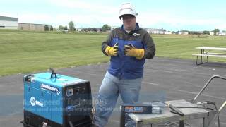 New Trailblazer® 325 EFI Demo 2 of 3: Stick Welding Comparison