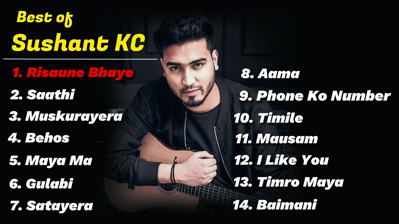 Sushant KC Best Hit Songs Collection  2023  Risaune Bhaye  Nepali Songs