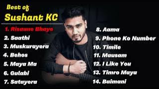 Sushant KC Best Hit Songs Collection ❤️| 2023 | Risaune Bhaye | Nepali Songs