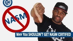 Why you should NOT get the NASM CPT || Certification