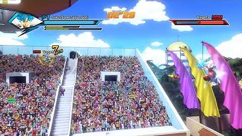 Dragon Ball Xenoverse Mod SSGSS goku vs SSGSS vegeta