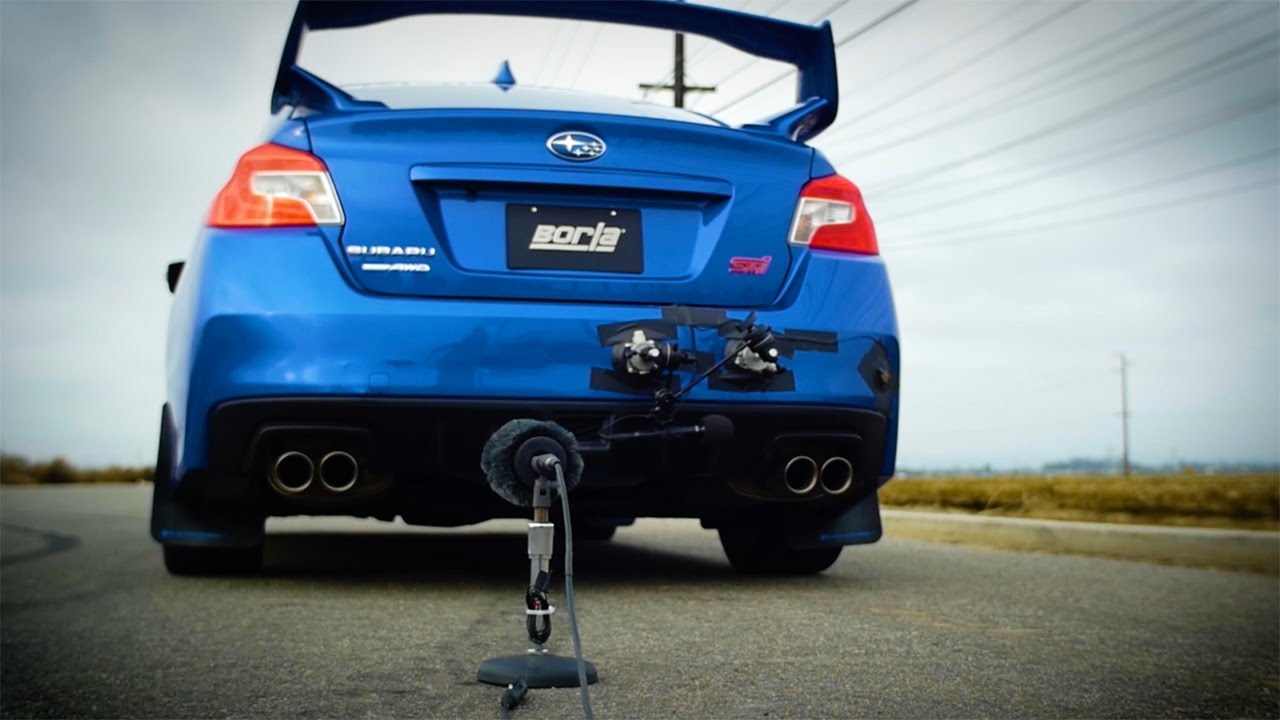 Borla S-Type Exhaust for 2015-2019 Subaru WRX STI - YouTube