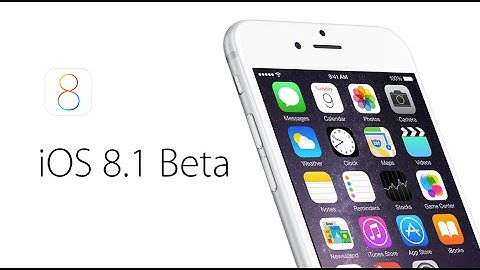 iOS 8.1 Beta 1
