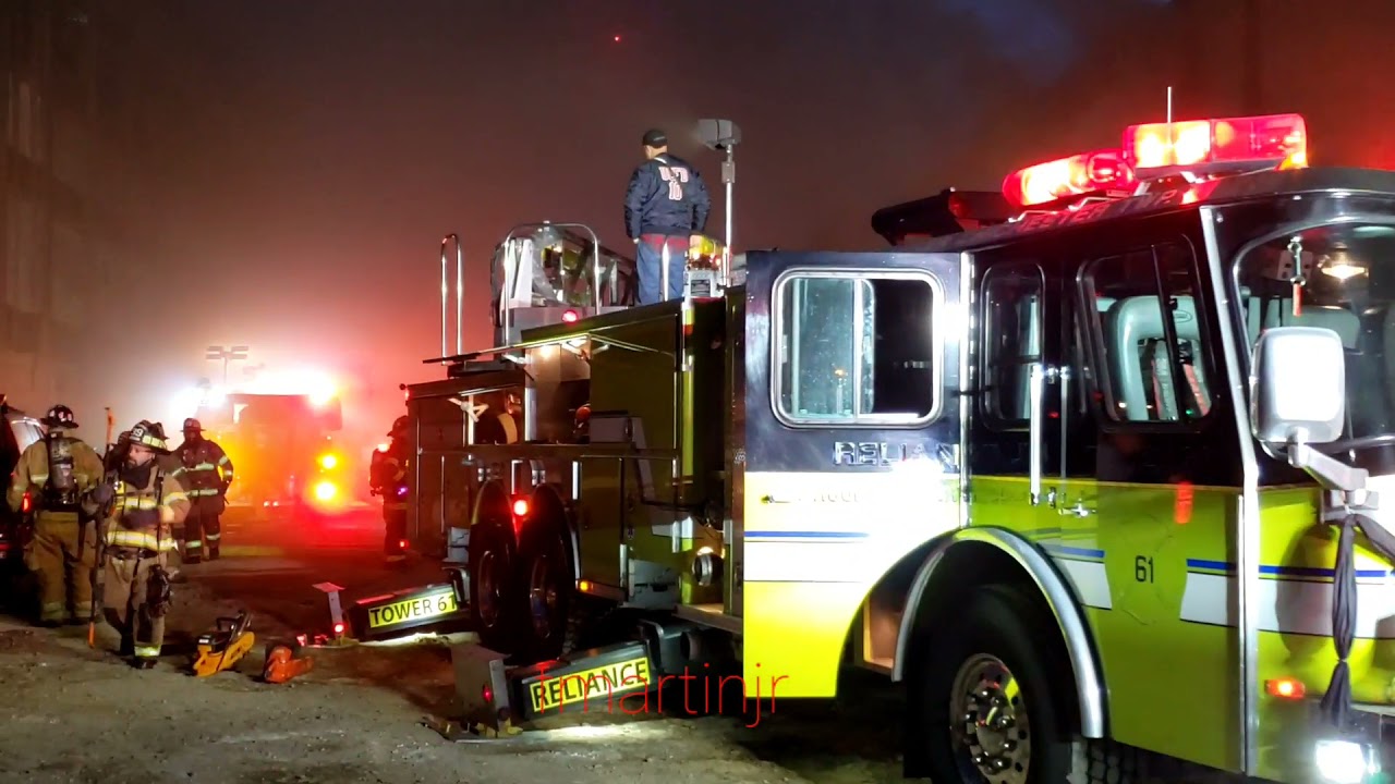 E.10th street ,Marcus Hook building fire 🔥