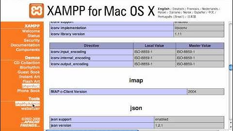 Installing XAMPP On Macintosh and Writing your first PHP Program