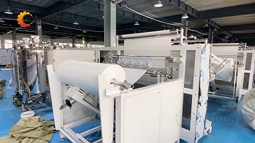 Small Scale SYF-6 Wet Wipes Production Line Automatic Wet Tissue Making Machine