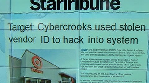 Headlines: Target hackers used stolen vendor