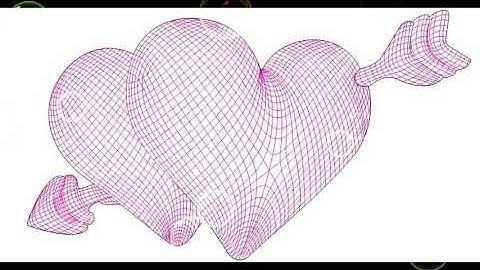 Tải File Miễn Phí Khắc LaSer ( File Trái Tim và Mũi Tên - Mô Hình 3D ) vẽ thêm chân để cắt mica