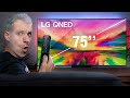 Je teste une enorme tv 75 pouces qned miniled de lg 