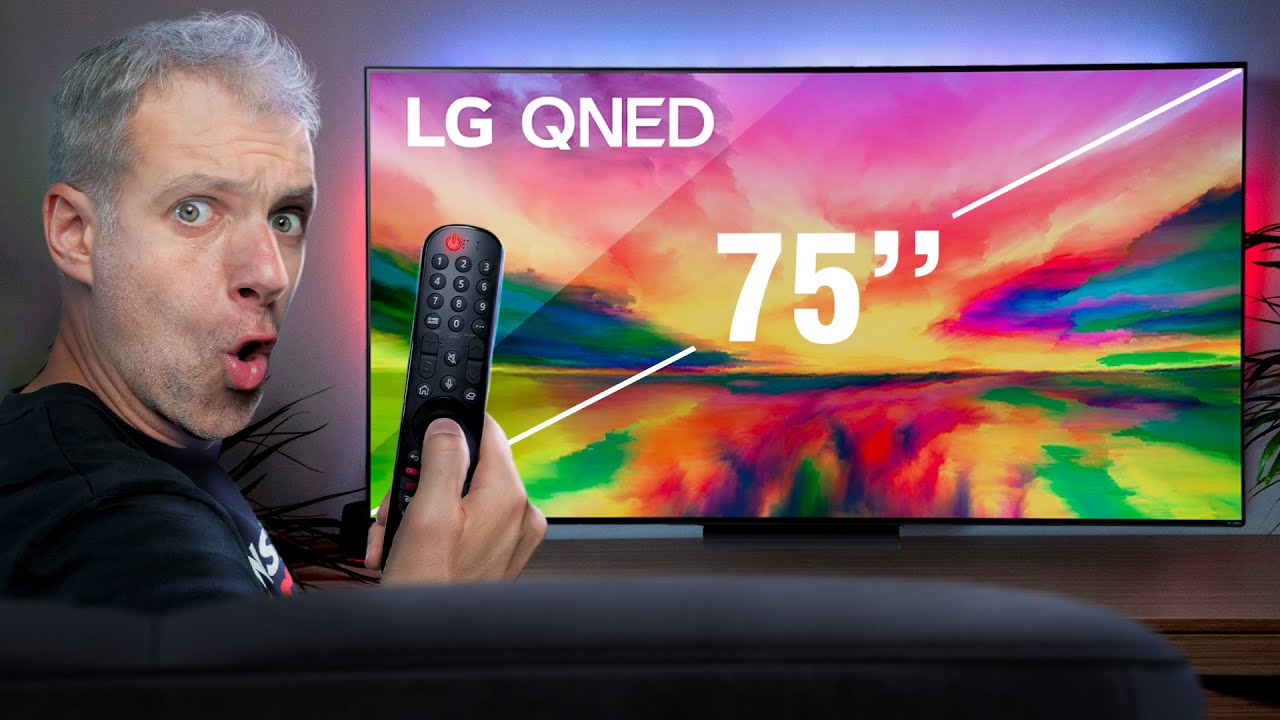 J'ai testé une ENORME TV 75 pouces QNED MiniLED de LG ! 