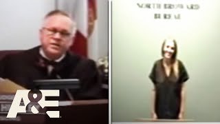 Court Cam: Pregnant Woman Attacked Boyfriend for Eating Her Oreos | A&E